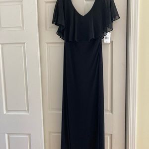 Black Connected Apparel Maxi Dress NWT 8